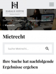 Bild Responsive Webdesign für Kanzleihomepage optimiert für mobile Endgeräte